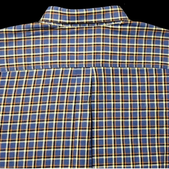 Johnnie-O Mens 2XL Multicolor Check Plaid Long Sleeve Button Shirt $135 - Picture 7 of 7